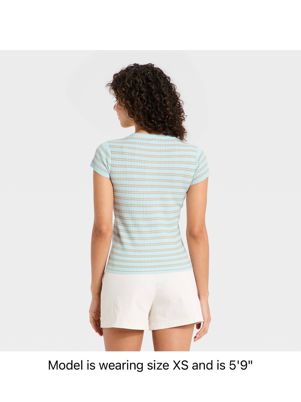 A New Day - Women's Short Sleeve Button front sweater - Medium - Picture 5 of 7